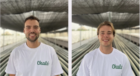 Ruben and Floris of Chal&eacute; Spirulina